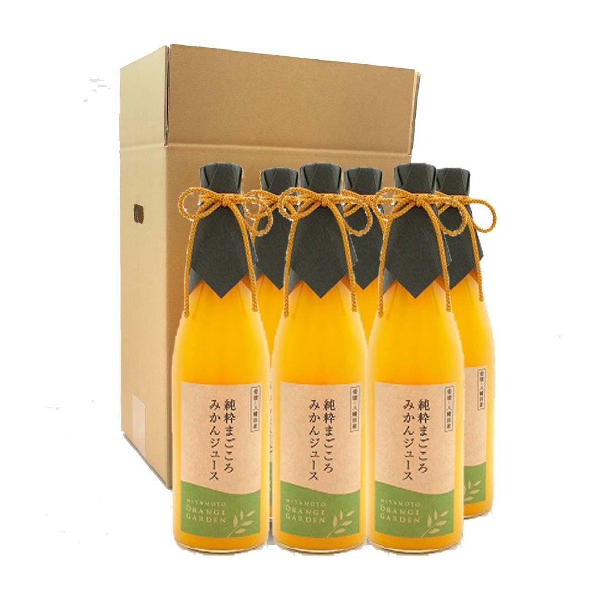 【法人】純粋まごころみかんジュース 780ml×6本