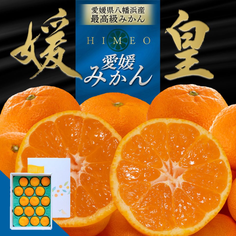 【予約】媛皇みかん 贈答用 15個入り（約1.5kg～2kg）