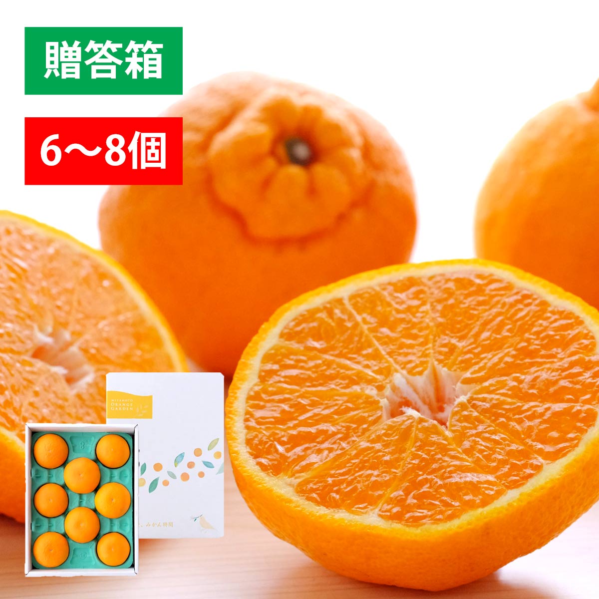 不知火 贈答箱入り 6～8個入り