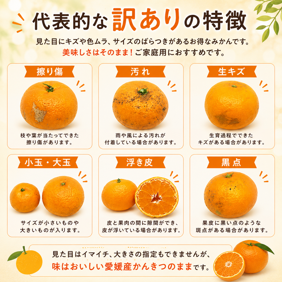 みかん定期便 訳ありコース